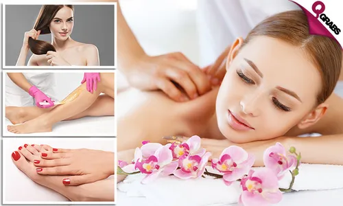 Beauty Packages: Mani-Pedi, Hair Treatment, Massage, Waxing, Threading & More!